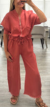 Load image into Gallery viewer, Lola linen jacket set