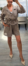 Load image into Gallery viewer, Lori linen short set