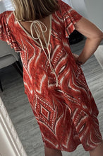 Load image into Gallery viewer, Abbi boho print dress
