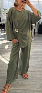 Alana Long sleeve buckle set