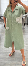 Load image into Gallery viewer, Alita sequin heart shirt dress

