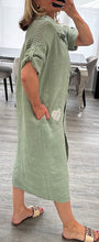 Load image into Gallery viewer, Alita sequin heart shirt dress
