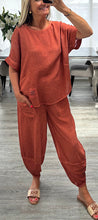 Load image into Gallery viewer, Amber short sleeve cotton set
