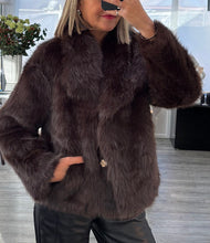 Load image into Gallery viewer, Amy faux fur jacket
