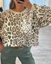 Load image into Gallery viewer, Annie animal print sweatshirt
