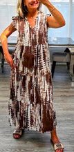 Load image into Gallery viewer, Ava abstract print dress
