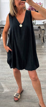 Load image into Gallery viewer, Bailey bubble hem dress
