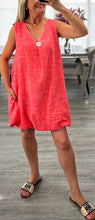 Load image into Gallery viewer, Bailey bubble hem dress
