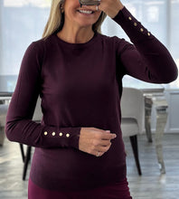 Load image into Gallery viewer, Betsie button cuff top

