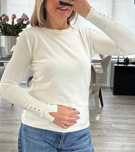 Load image into Gallery viewer, Betsie button cuff top

