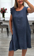 Load image into Gallery viewer, Bianca button back dress
