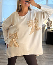 Load image into Gallery viewer, Bianca Sequin Bow Top
