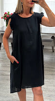 Load image into Gallery viewer, Bianca button back dress
