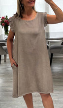 Load image into Gallery viewer, Bianca button back dress
