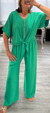 Load image into Gallery viewer, Bianca button tie front coord set
