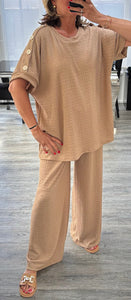 Billi button shoulder set