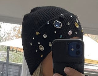 Jules embellished hat