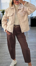 Load image into Gallery viewer, Bonnie boucle zip jacket
