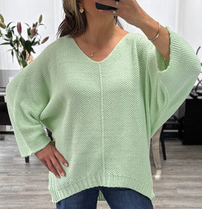 Camille waffle knit jumper