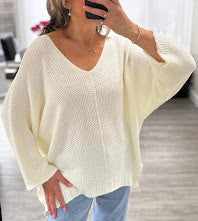 Camille waffle knit jumper