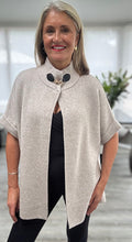 Load image into Gallery viewer, Caprice soft knit cape
