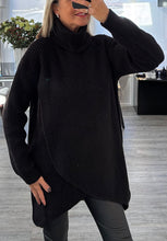 Load image into Gallery viewer, Celia cowl neck chunky knit jumper
