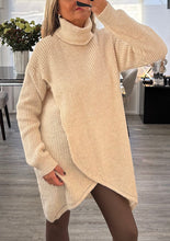 Load image into Gallery viewer, Celia cowl neck chunky knit jumper
