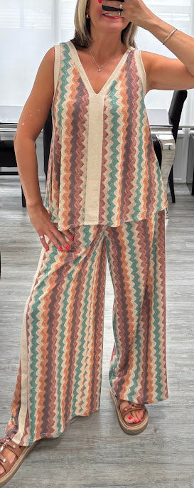 Celia zig zag set