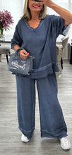 Load image into Gallery viewer, Celia v neck cotton set
