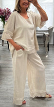Load image into Gallery viewer, Celia v neck cotton set
