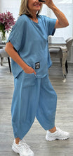 Load image into Gallery viewer, Charley Chambray Denim set
