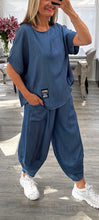 Load image into Gallery viewer, Charley Chambray Denim set
