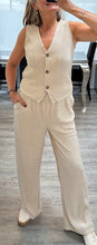 Load image into Gallery viewer, Christi crinkle waistcoat set
