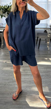 Load image into Gallery viewer, Claudia cheesecloth short set
