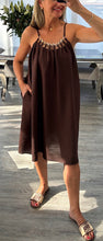 Load image into Gallery viewer, Connie chain detail sundress
