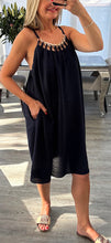 Load image into Gallery viewer, Connie chain detail sundress
