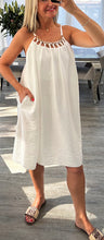 Load image into Gallery viewer, Connie chain detail sundress
