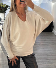 Load image into Gallery viewer, Darcy diamante v neck jumper
