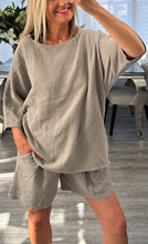 Load image into Gallery viewer, Demi short sleeve short set
