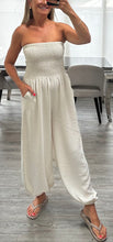 Load image into Gallery viewer, Dione strapless jumpsuit

