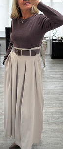 Dione belted dress