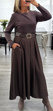 Load image into Gallery viewer, Dione belted dress
