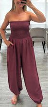 Load image into Gallery viewer, Dione strapless jumpsuit
