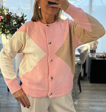 Load image into Gallery viewer, Dixy diamond cut cardigan
