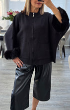 Load image into Gallery viewer, Fern soft knit zip cardigan
