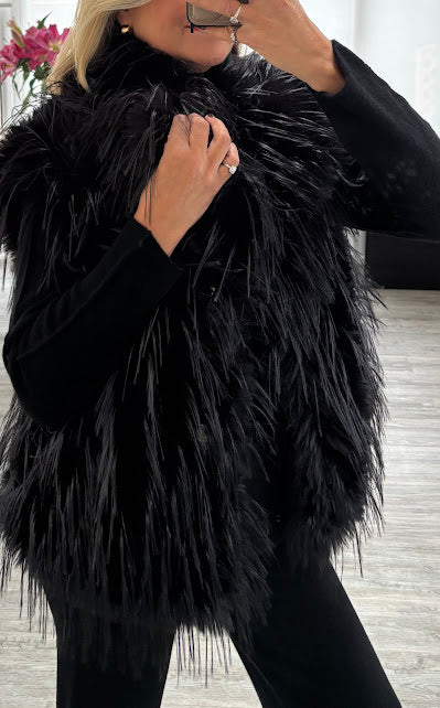 GiGi luxury faux fur gilet