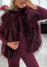 Load image into Gallery viewer, GiGi luxury faux fur gilet
