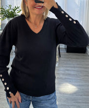 Load image into Gallery viewer, Hattie v neck jumper
