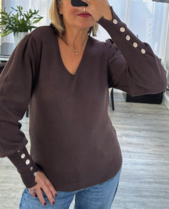 Hattie v neck jumper