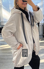 Load image into Gallery viewer, Hope hooded jacket
